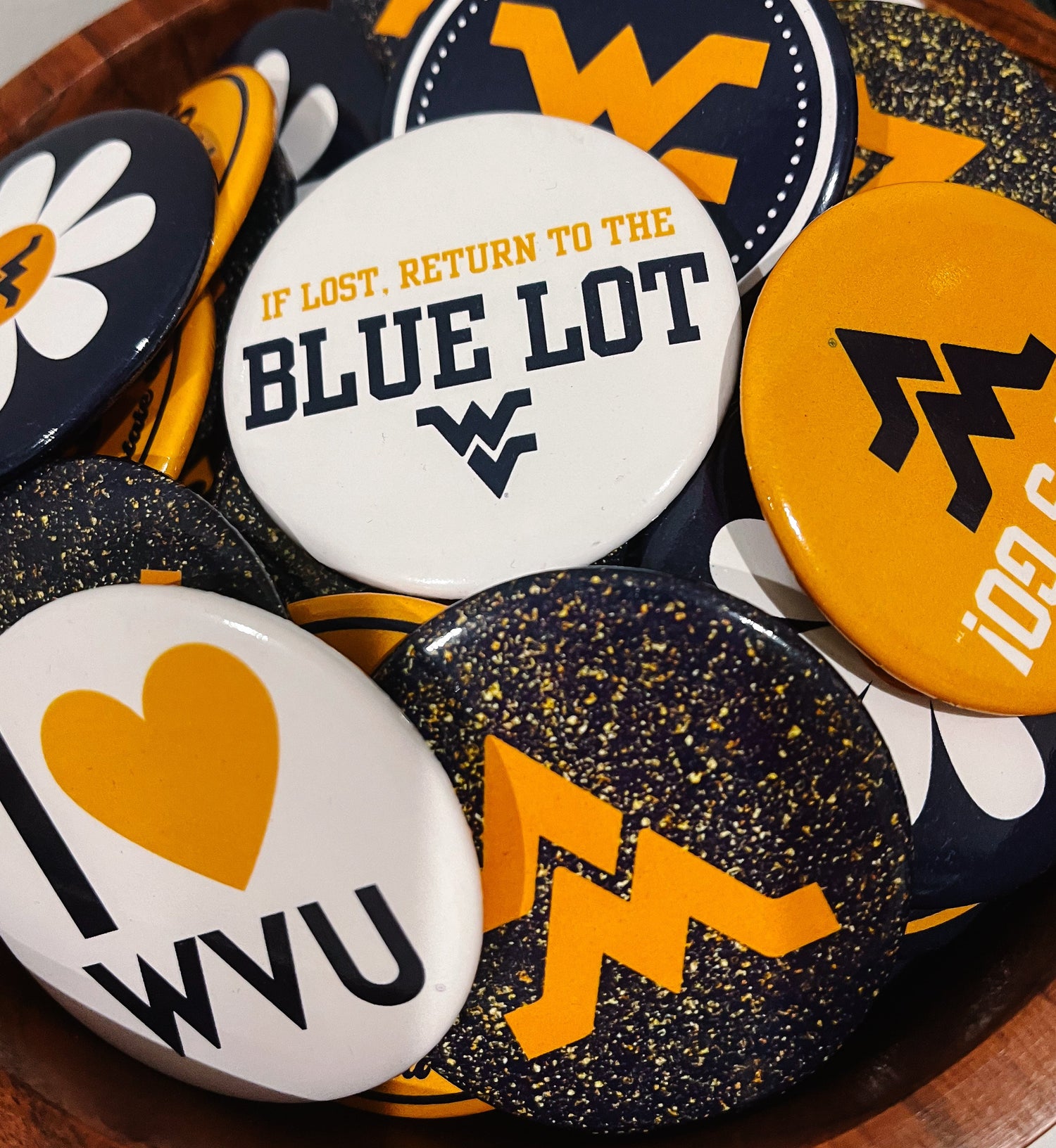 WVU Game Day Pins