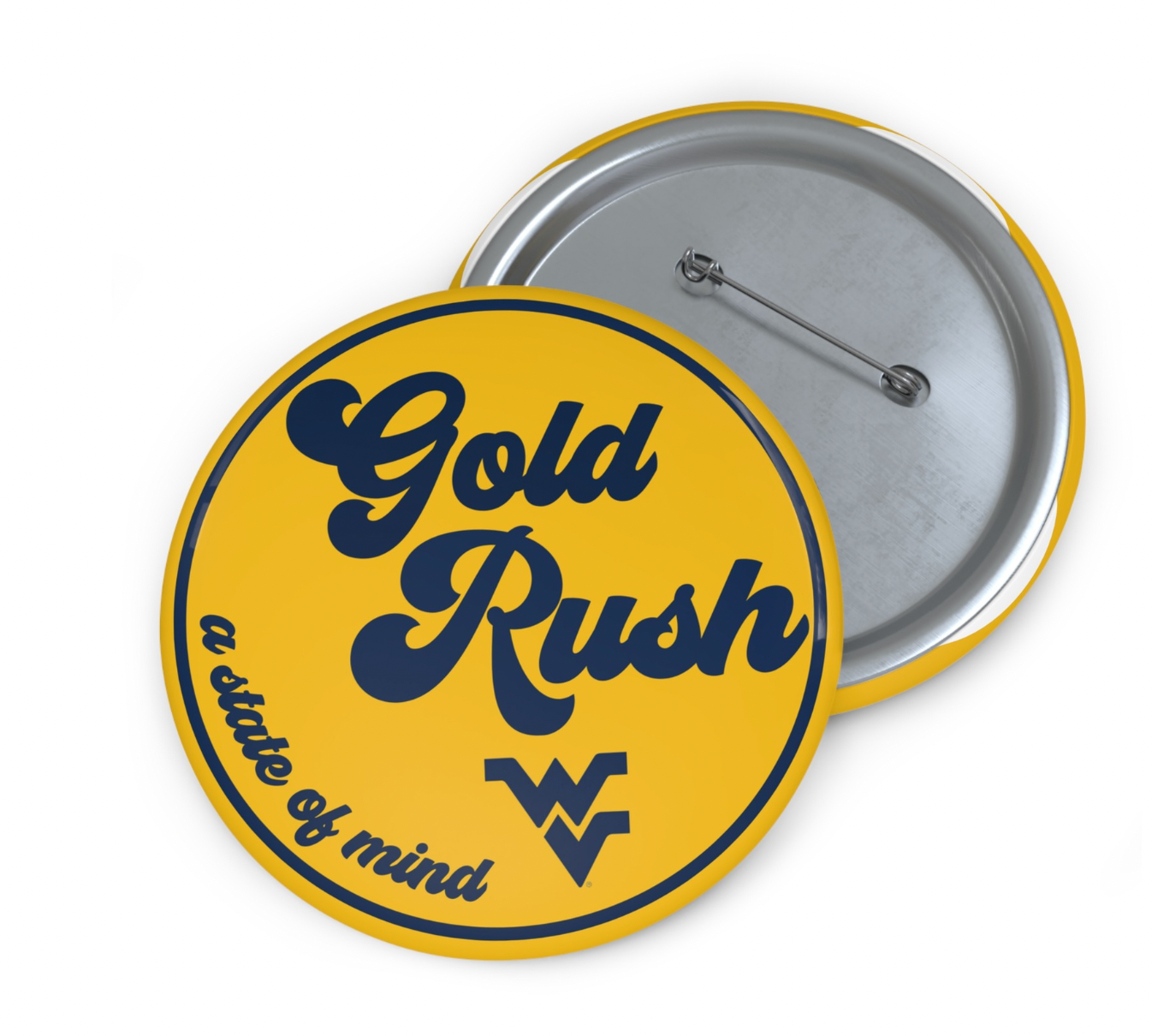 Retro Gold Rush Pin