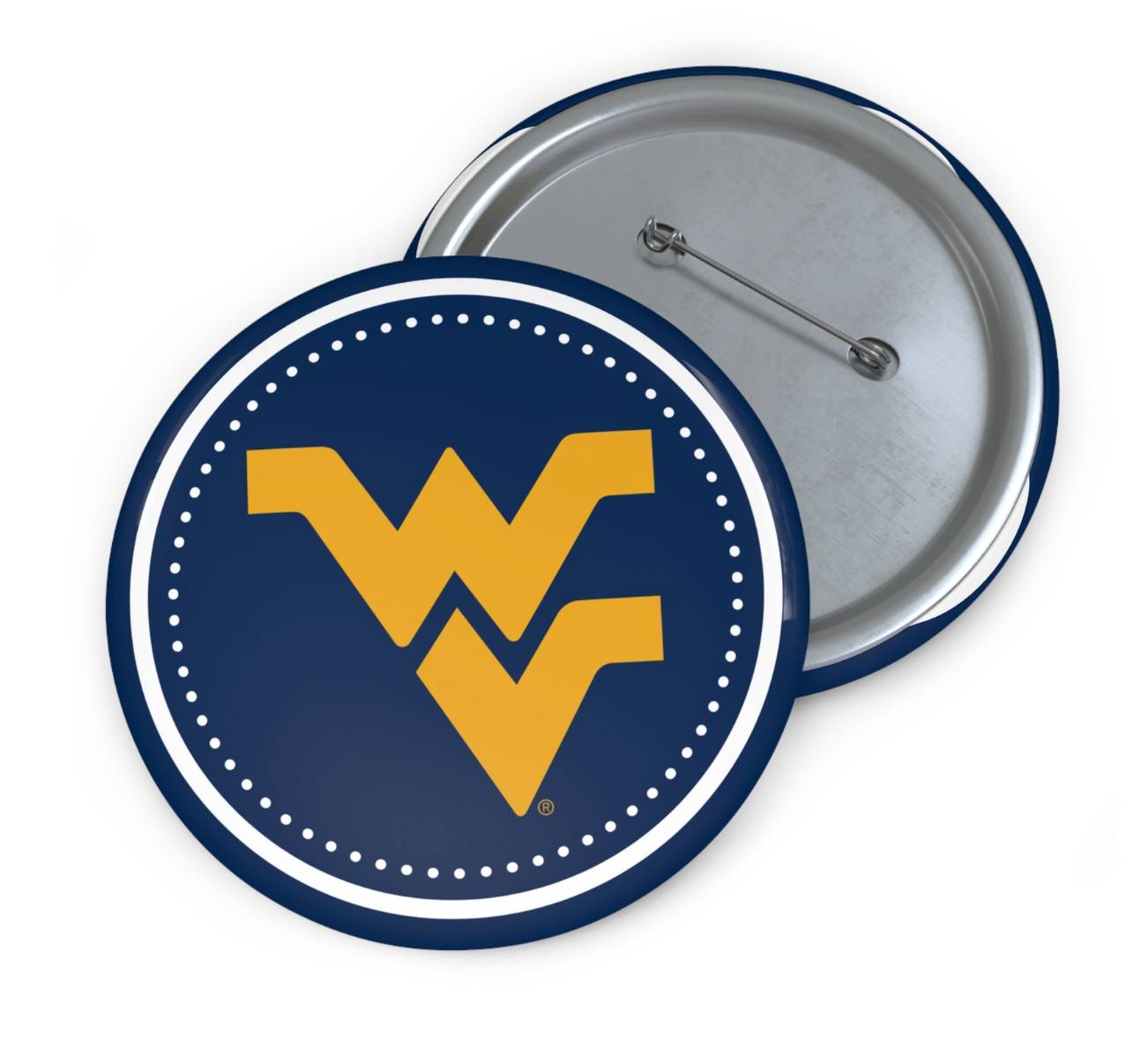 Classy WVU Button